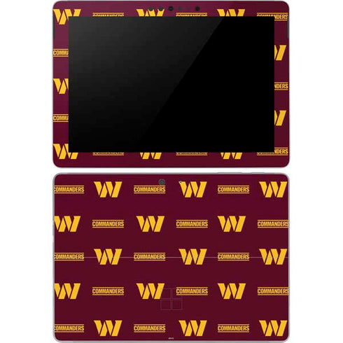 NFL Washington Commanders Blitz Series Surface Go Skin