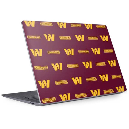 NFL Washington Commanders Blitz Series Surface Laptop 3 13.5in Skin