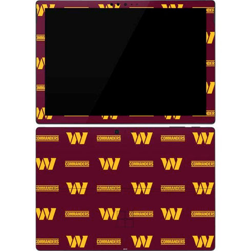 NFL Washington Commanders Blitz Series Surface Pro 7 Skin