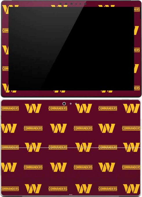 NFL Washington Commanders Blitz Series Surface Pro (2017) Skin