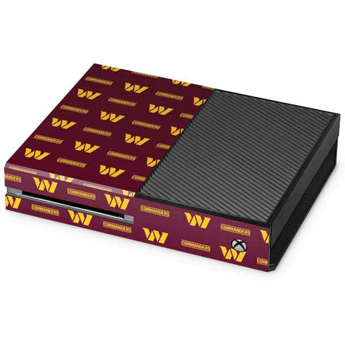NFL Washington Commanders Blitz Series Xbox One Console Skin