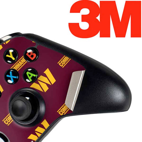 NFL Washington Commanders Blitz Series Xbox One Controller Skin