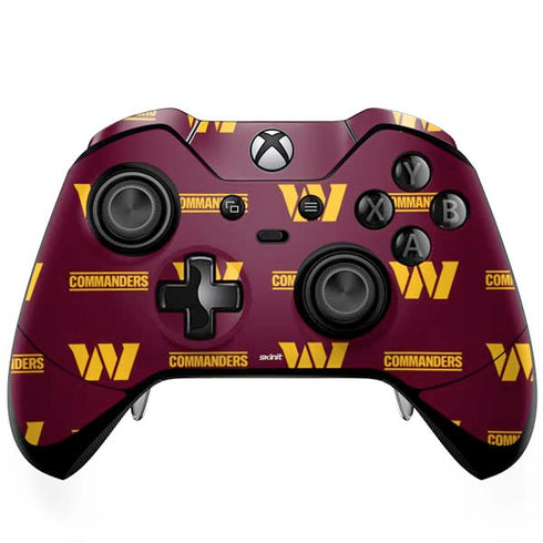 NFL Washington Commanders Blitz Series Xbox One Elite Controller Skin