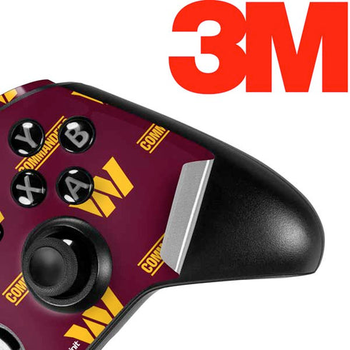 NFL Washington Commanders Blitz Series Xbox One Elite Controller Skin