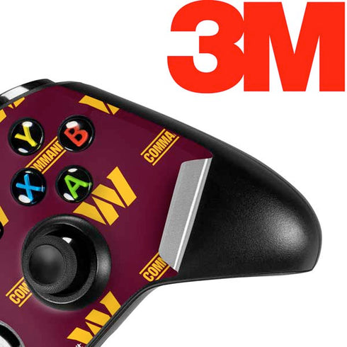 NFL Washington Commanders Blitz Series Xbox One S Controller Skin