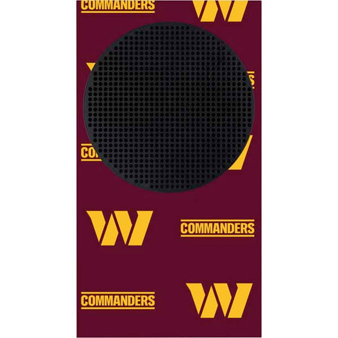 NFL Washington Commanders Blitz Series Xbox Series S Console Skin