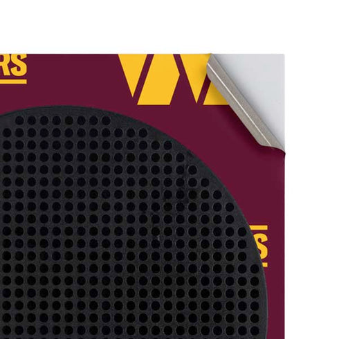 NFL Washington Commanders Blitz Series Xbox Series S Console Skin