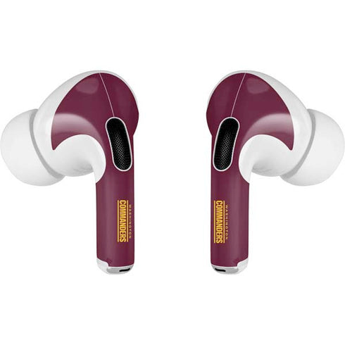 NFL Washington Commanders Performance Series Apple AirPods Pro Skin