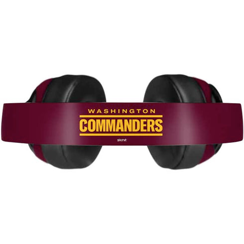 NFL Washington Commanders Performance Series Beats Solo Pro Skin