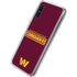NFL Washington Commanders Performance Series Galaxy A10e Clear Case