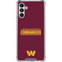 NFL Washington Commanders Performance Series Galaxy A13 5G Clear Case