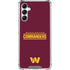 NFL Washington Commanders Performance Series Galaxy A14 5G Clear Case
