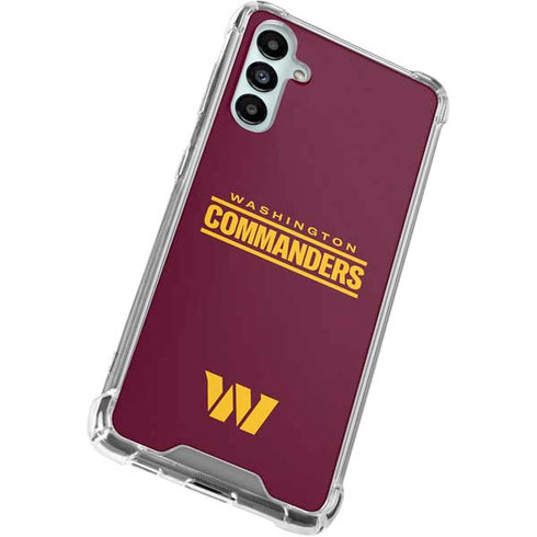NFL Washington Commanders Performance Series Galaxy A15 5G Clear Case