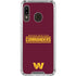 NFL Washington Commanders Performance Series Galaxy A30 Clear Case