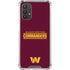 NFL Washington Commanders Performance Series Galaxy A32 5G Clear Case