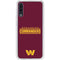 NFL Washington Commanders Performance Series Galaxy A50 Clear Case