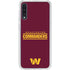 NFL Washington Commanders Performance Series Galaxy A50 Clear Case