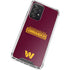 NFL Washington Commanders Performance Series Galaxy A52 5G Clear Case
