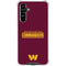 NFL Washington Commanders Performance Series Galaxy A54 5G Clear Case