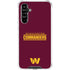 NFL Washington Commanders Performance Series Galaxy A54 5G Clear Case