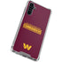 NFL Washington Commanders Performance Series Galaxy A54 5G Clear Case