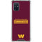 NFL Washington Commanders Performance Series Galaxy A71 5G Clear Case