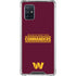 NFL Washington Commanders Performance Series Galaxy A71 5G Clear Case