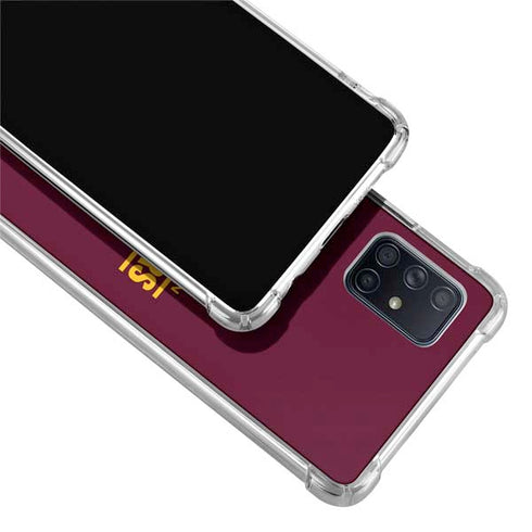 NFL Washington Commanders Performance Series Galaxy A71 5G Clear Case