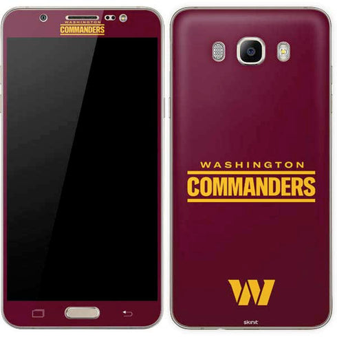 NFL Washington Commanders Performance Series Galaxy J7 Skin