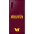 NFL Washington Commanders Performance Series Galaxy Note 10 Plus Skin
