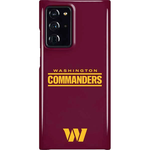 NFL Washington Commanders Performance Series Galaxy Note20 Ultra 5G Lite Case