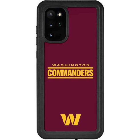 NFL Washington Commanders Performance Series Galaxy S20 Plus Waterproof Case