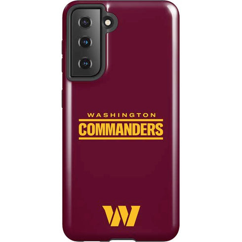 NFL Washington Commanders Performance Series Galaxy S21 5G Pro Case