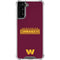 NFL Washington Commanders Performance Series Galaxy S21 FE Clear Case