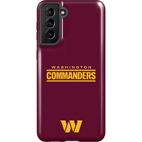 NFL Washington Commanders Performance Series Galaxy S21 FE Pro Case