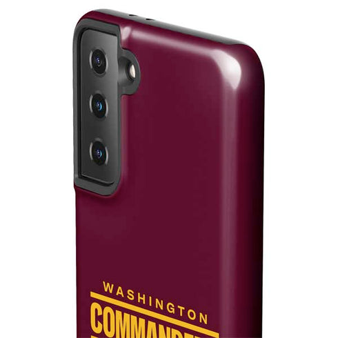 NFL Washington Commanders Performance Series Galaxy S21 FE Pro Case