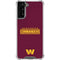NFL Washington Commanders Performance Series Galaxy S21 Plus 5G Clear Case