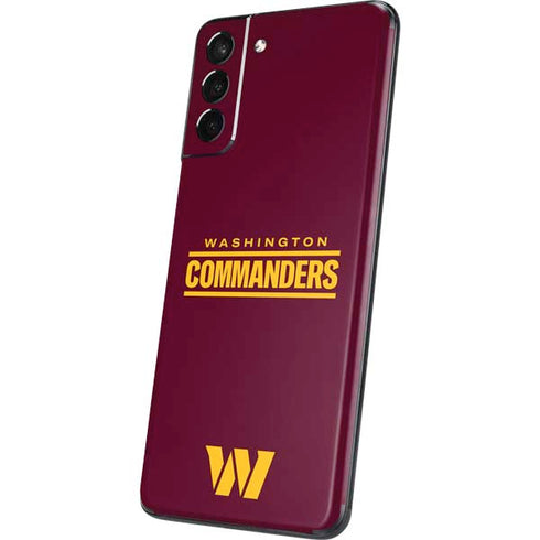 NFL Washington Commanders Performance Series Galaxy S21 Plus 5G Skin