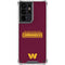 NFL Washington Commanders Performance Series Galaxy S21 Ultra 5G Clear Case