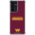 NFL Washington Commanders Performance Series Galaxy S21 Ultra 5G Clear Case