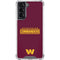 NFL Washington Commanders Performance Series Galaxy S22 Clear Case
