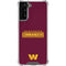 NFL Washington Commanders Performance Series Galaxy S22 Plus Clear Case