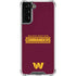 NFL Washington Commanders Performance Series Galaxy S22 Plus Clear Case