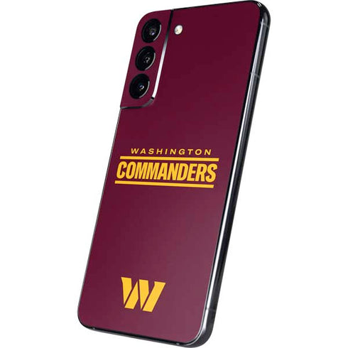 NFL Washington Commanders Performance Series Galaxy S22 Plus Skin