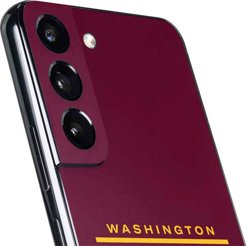 NFL Washington Commanders Performance Series Galaxy S22 Skin