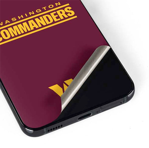 NFL Washington Commanders Performance Series Galaxy S22 Skin