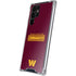NFL Washington Commanders Performance Series Galaxy S22 Ultra Clear Case