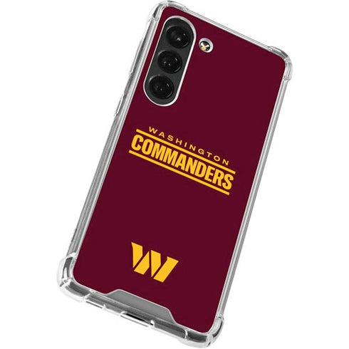 NFL Washington Commanders Performance Series Galaxy S23 Clear Case