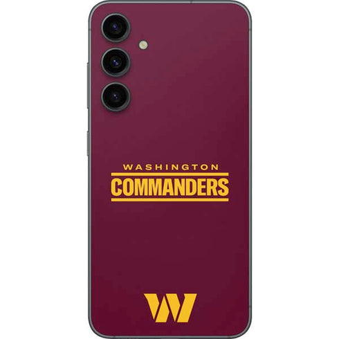 NFL Washington Commanders Performance Series Galaxy S23 FE Skin