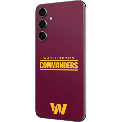 NFL Washington Commanders Performance Series Galaxy S23 FE Skin